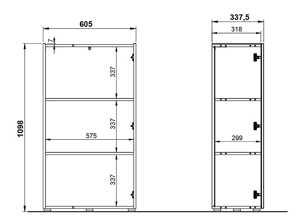 Conjunto para oficina en casa Evarsoa 106 (Cachemira + Navarra roble)