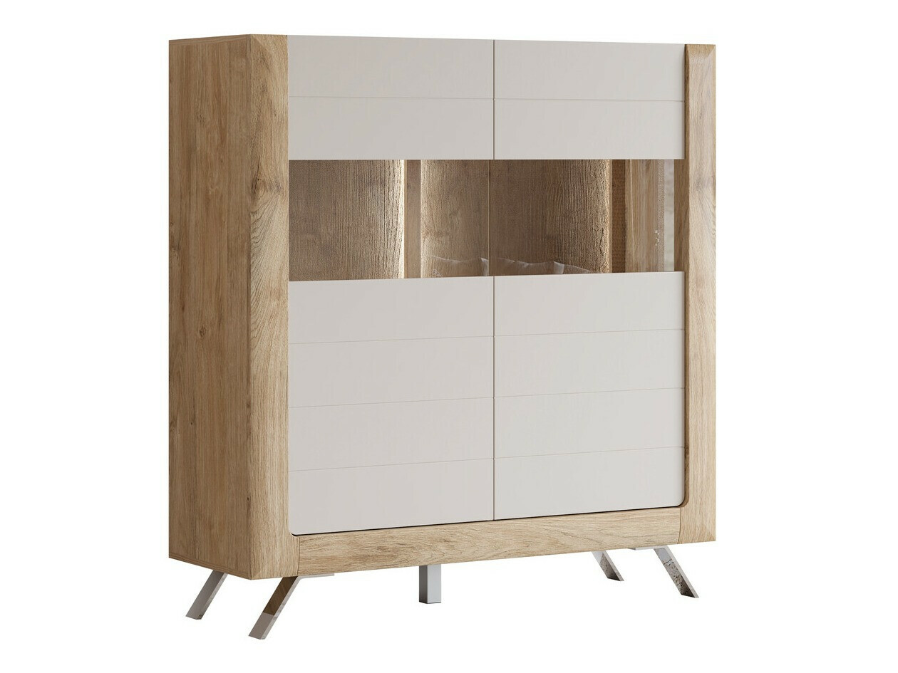Estantería Sovera 106 (Roble dorado + Cachemira)