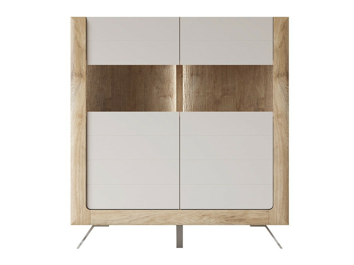 Estantería Sovera 106 (Roble dorado + Cachemira)