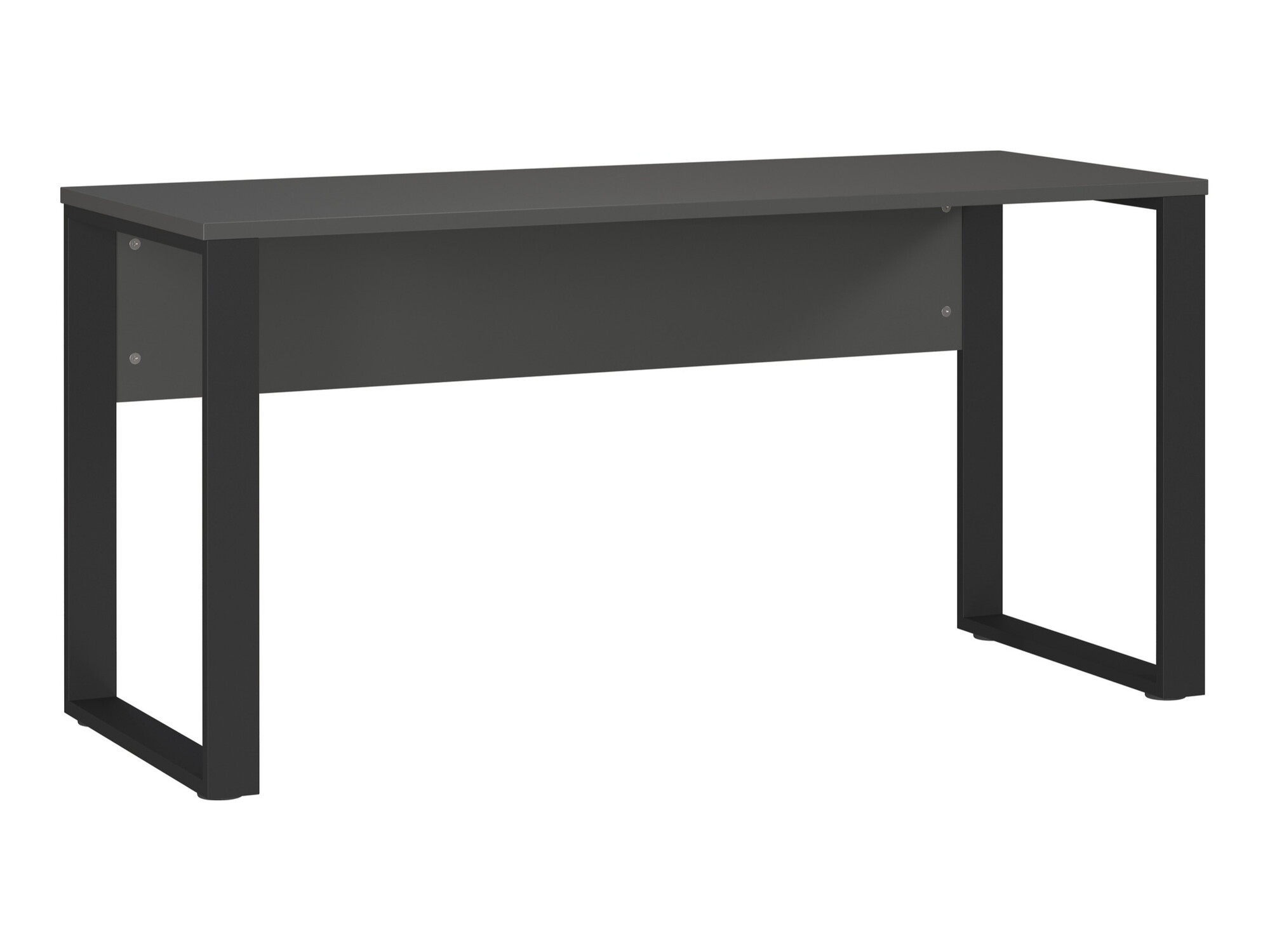 Mesa de oficina Evarsoa 100 (Grafito + Negro)