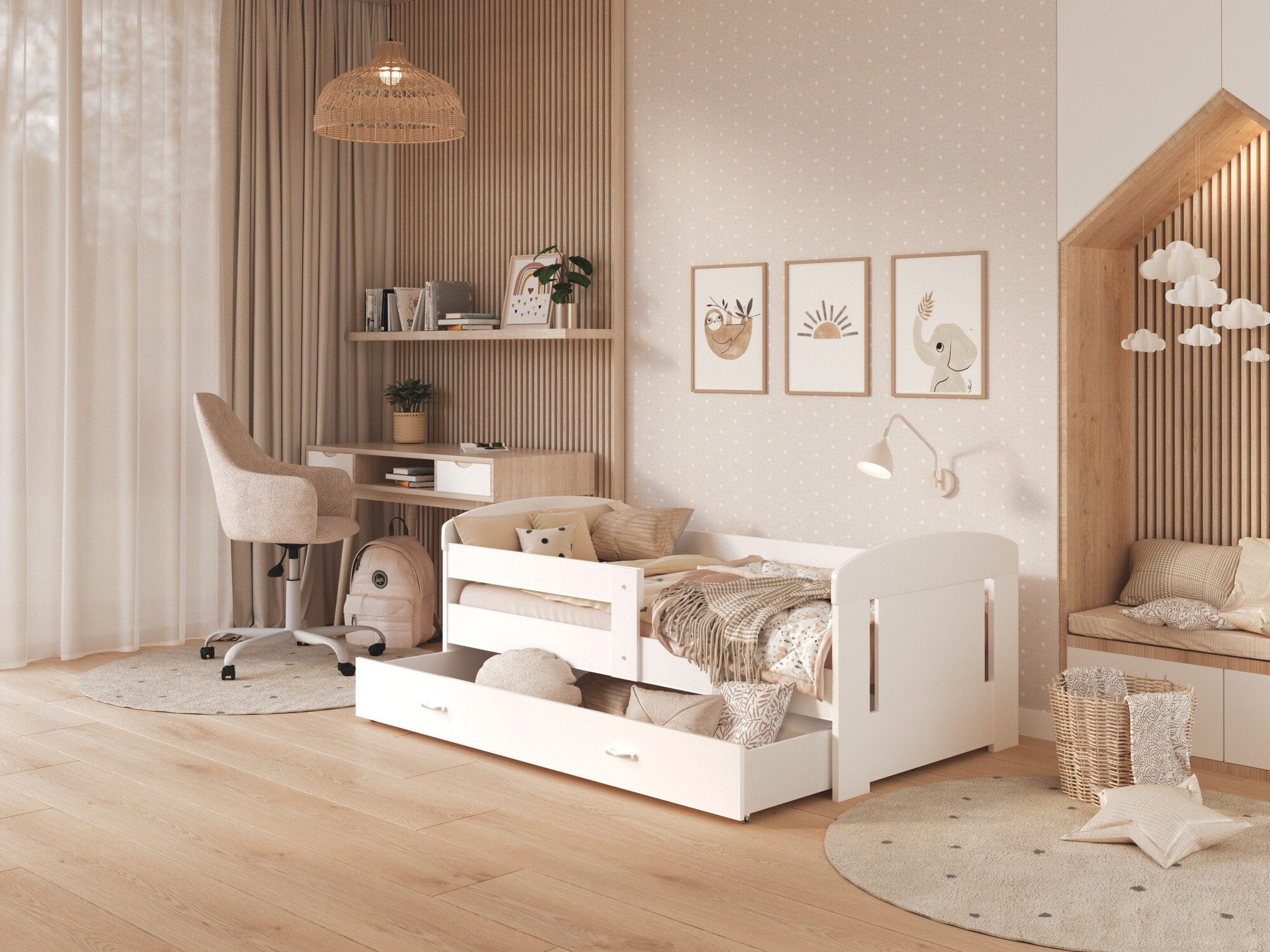 Cama Tentive 100 (Blanco)