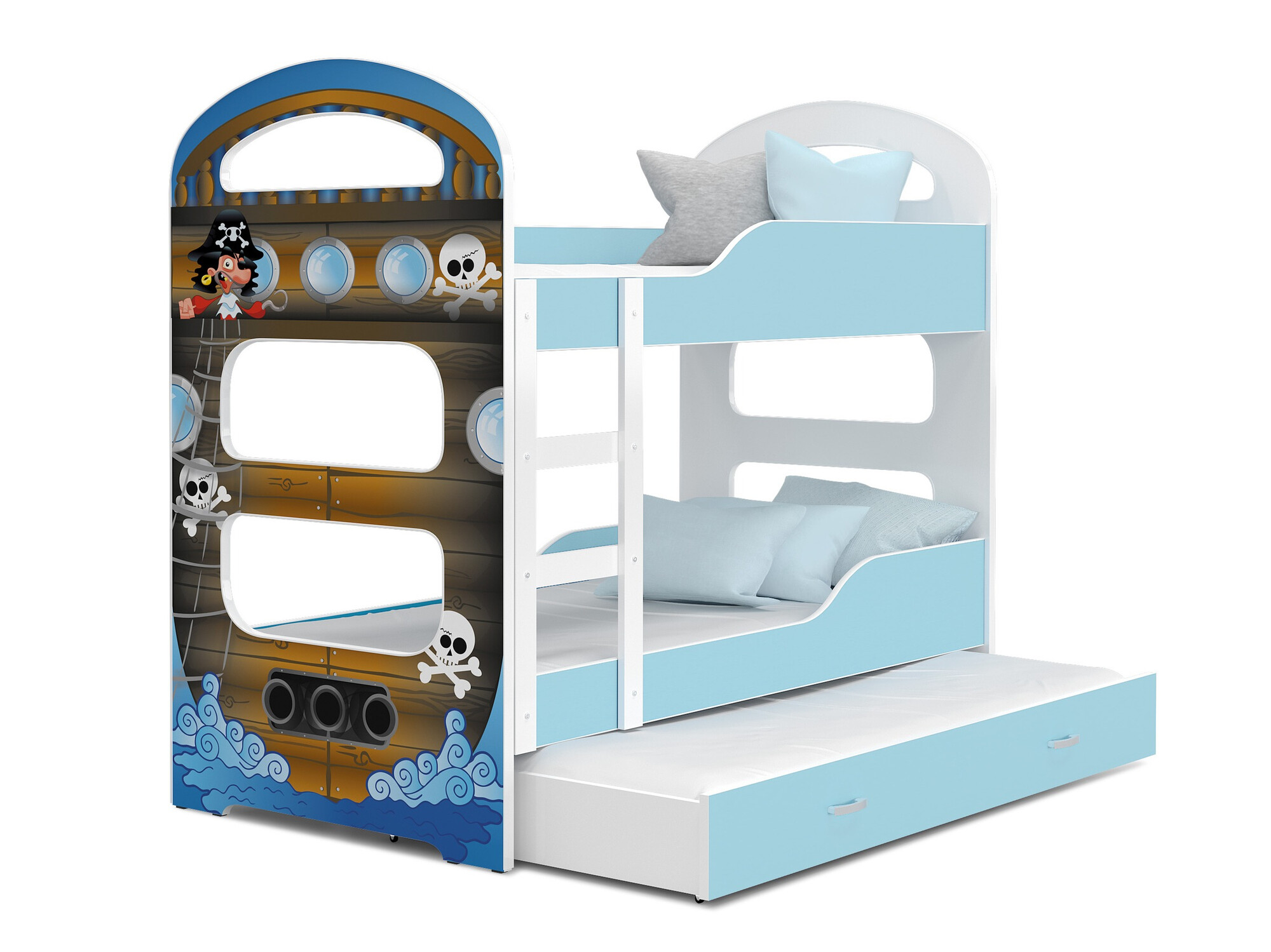 Litera Aurora 116 (Blanco + Azul)