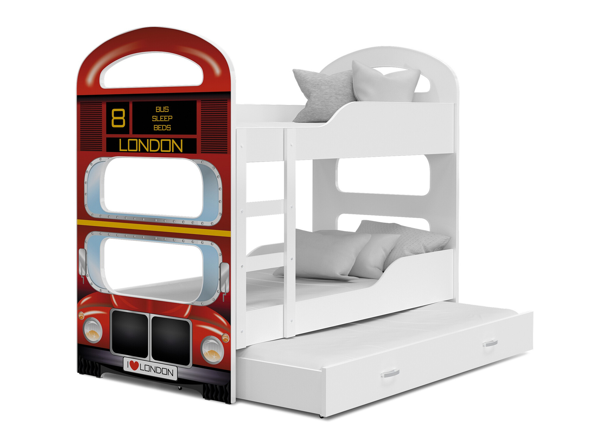 Litera Aurora 116 (Blanco + Rojo)