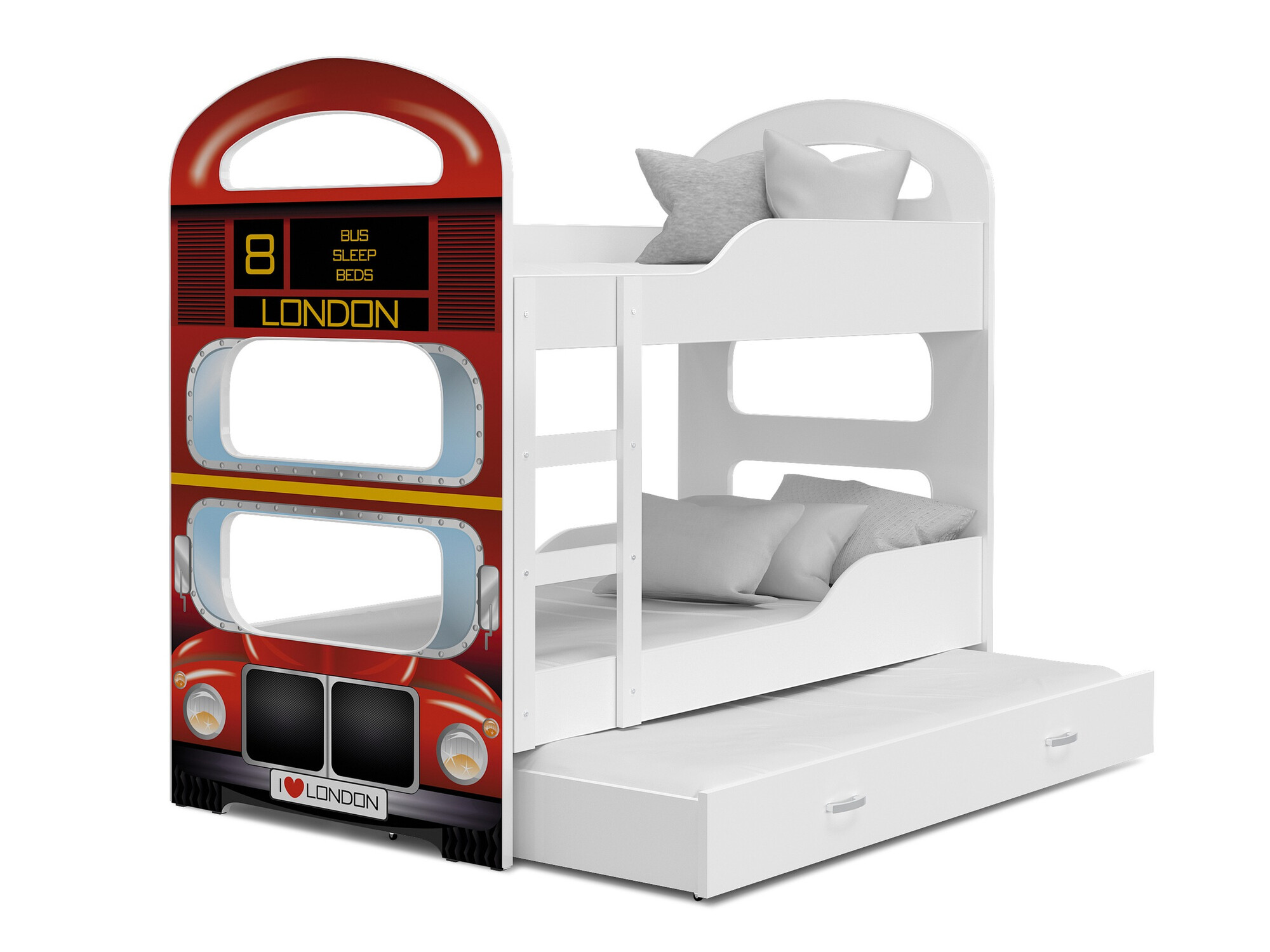 Litera Aurora 116 (Blanco + Rojo)