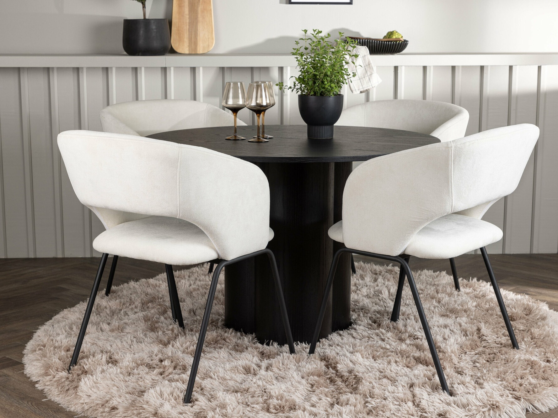 Conjunto de mesas y sillas para comedor Dallas 4607