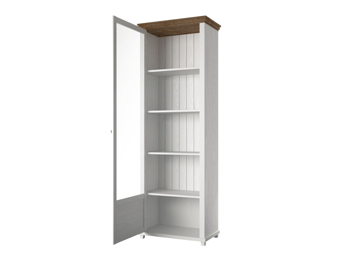 Estantería Tolnue 101 (Fresno blanqueado + Roble de lefkada)