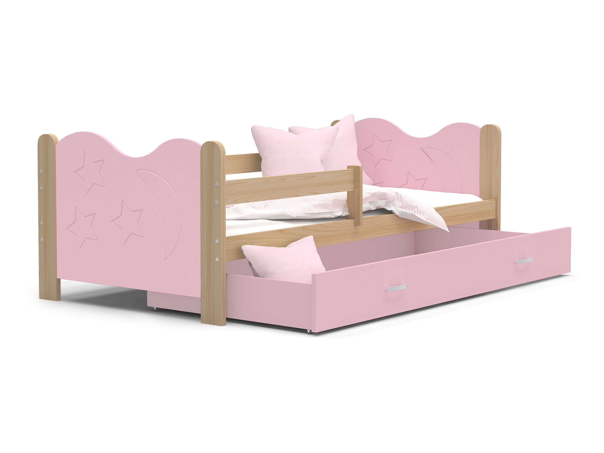 Cama Aurora 124 (Pino)