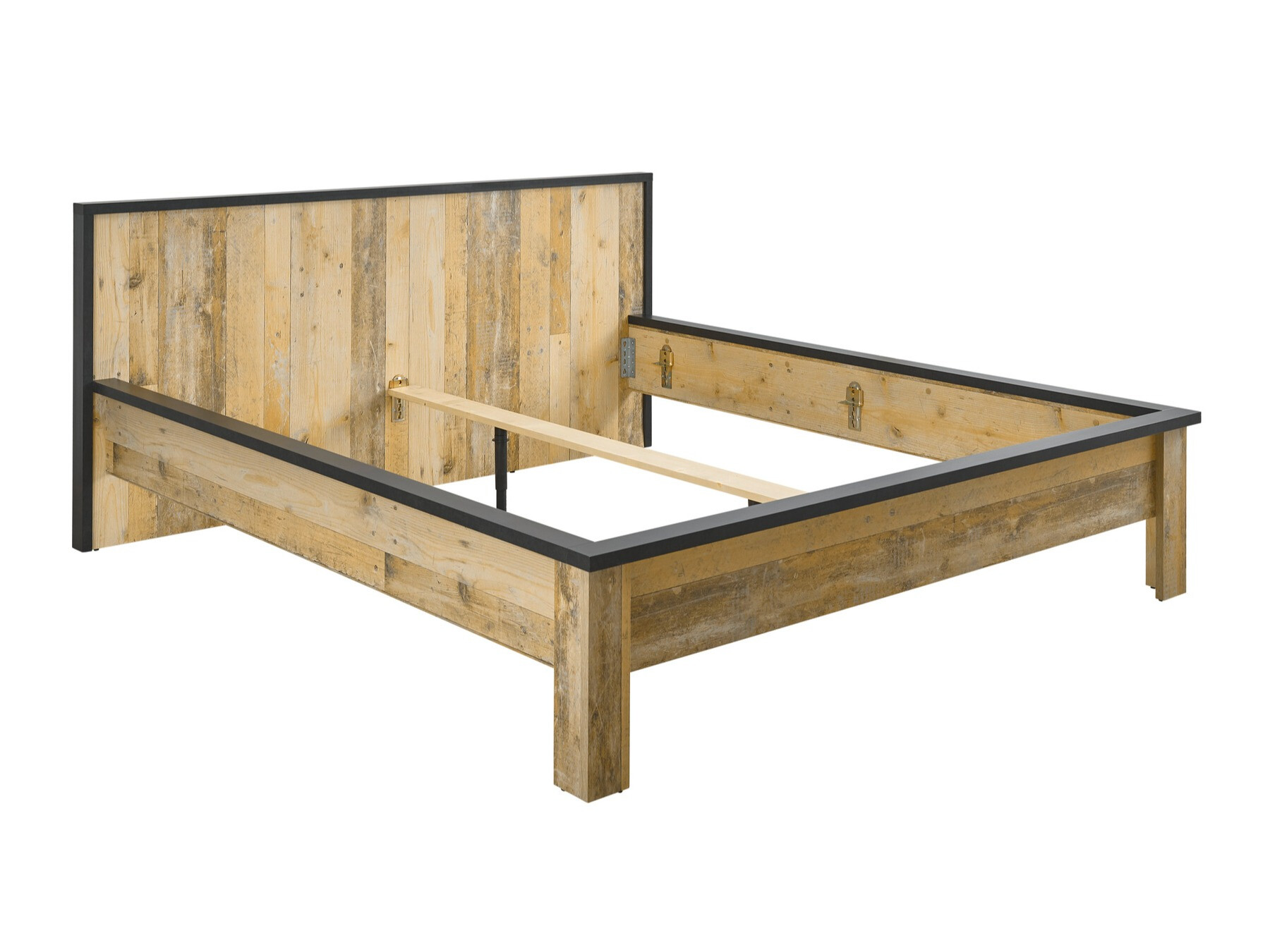 Conjunto de dormitorio Cirtale 128 (Arbol envejecido + Antracita)