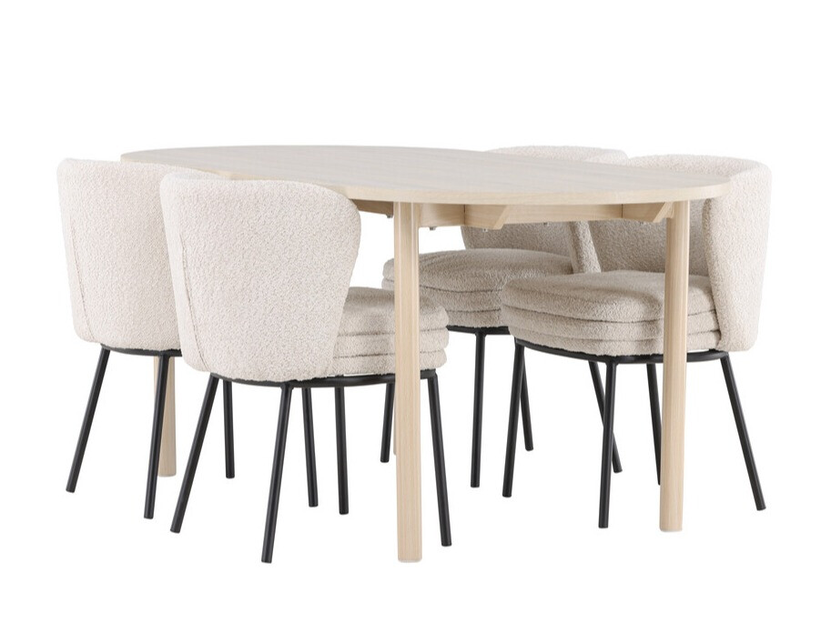 Conjunto de mesas y sillas para comedor Dallas 4613