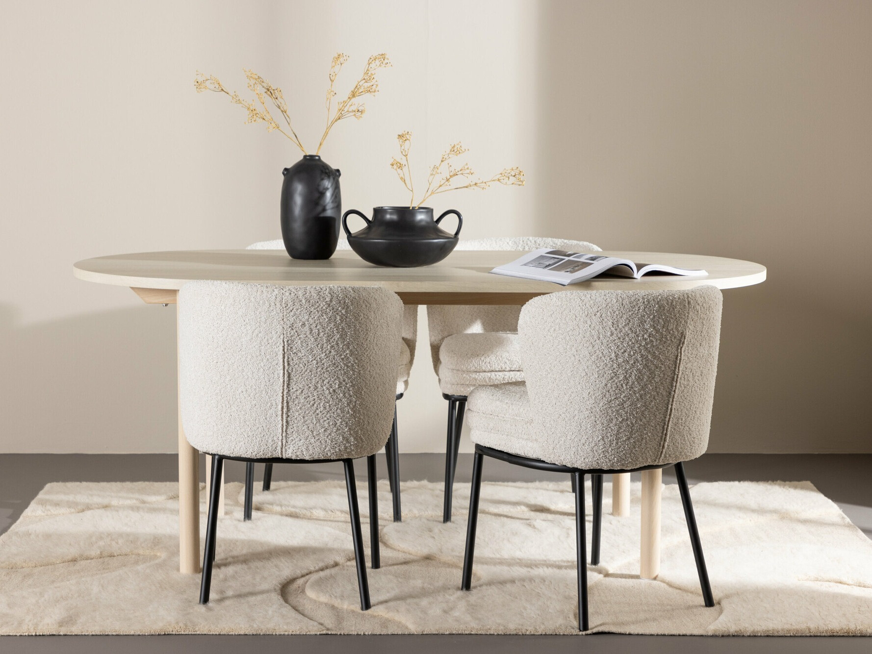 Conjunto de mesas y sillas para comedor Dallas 4613