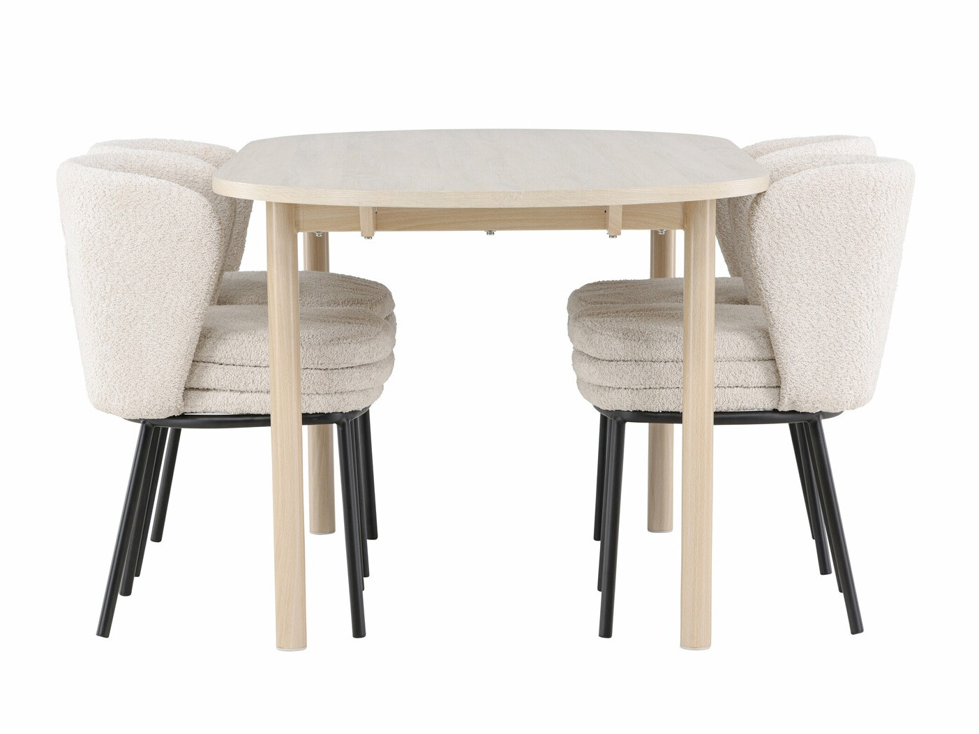 Conjunto de mesas y sillas para comedor Dallas 4613