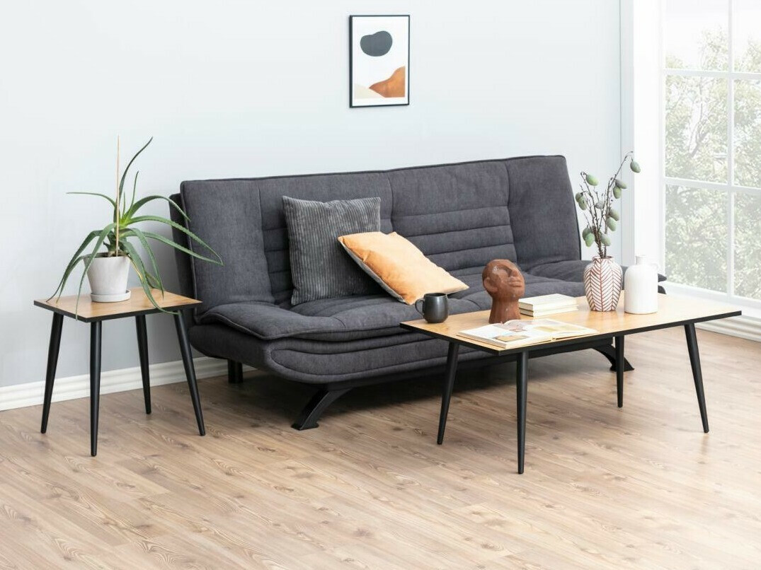 Sofá-cama Norsica 279 (Gris oscuro)