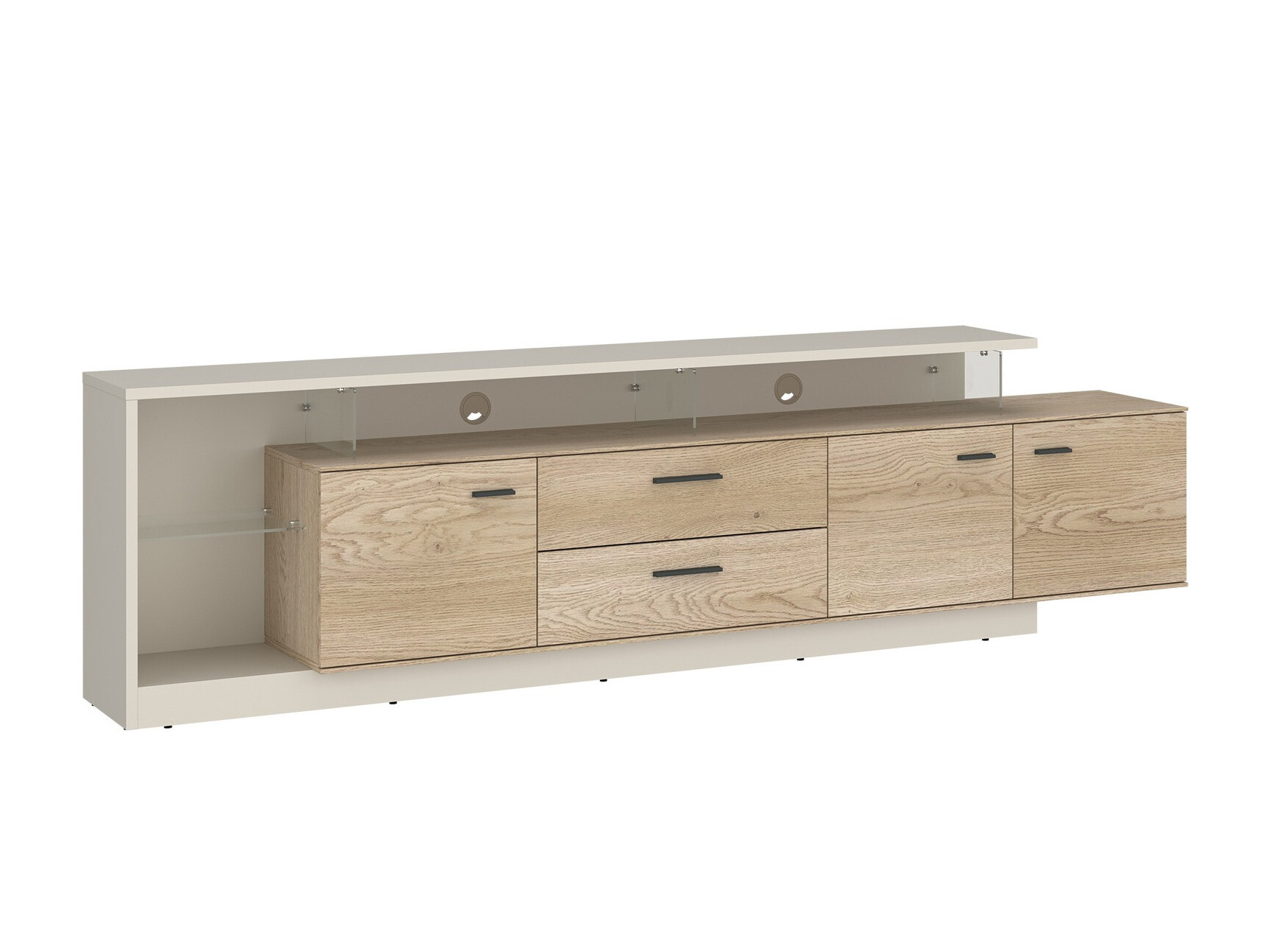 Mueble TV Avicoro 107 (Cachemira + Roble Sonoma)