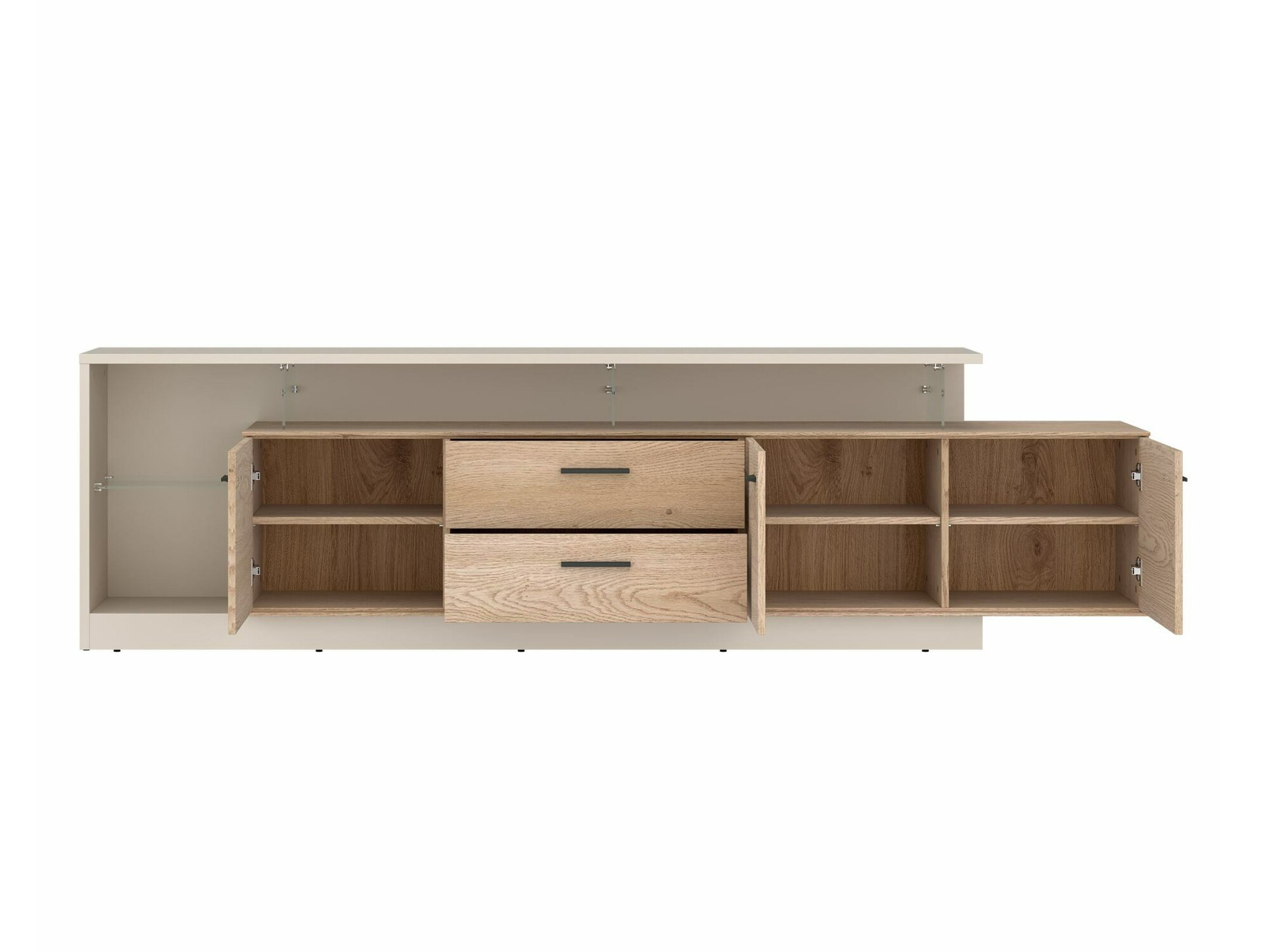 Mueble TV Ontario 138 (Cachemira + Roble Sonoma)