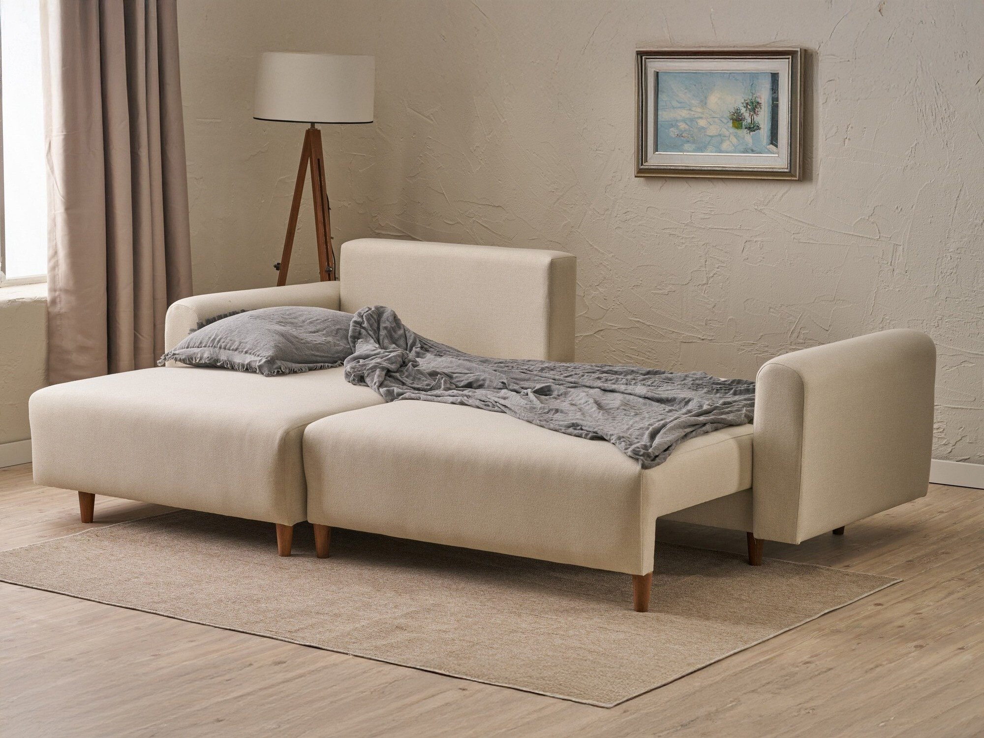 Sofá rinconero Altadena 592 (Crema)