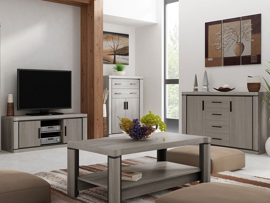 Mesa de centro Lorelie 114 (Trufa roble)