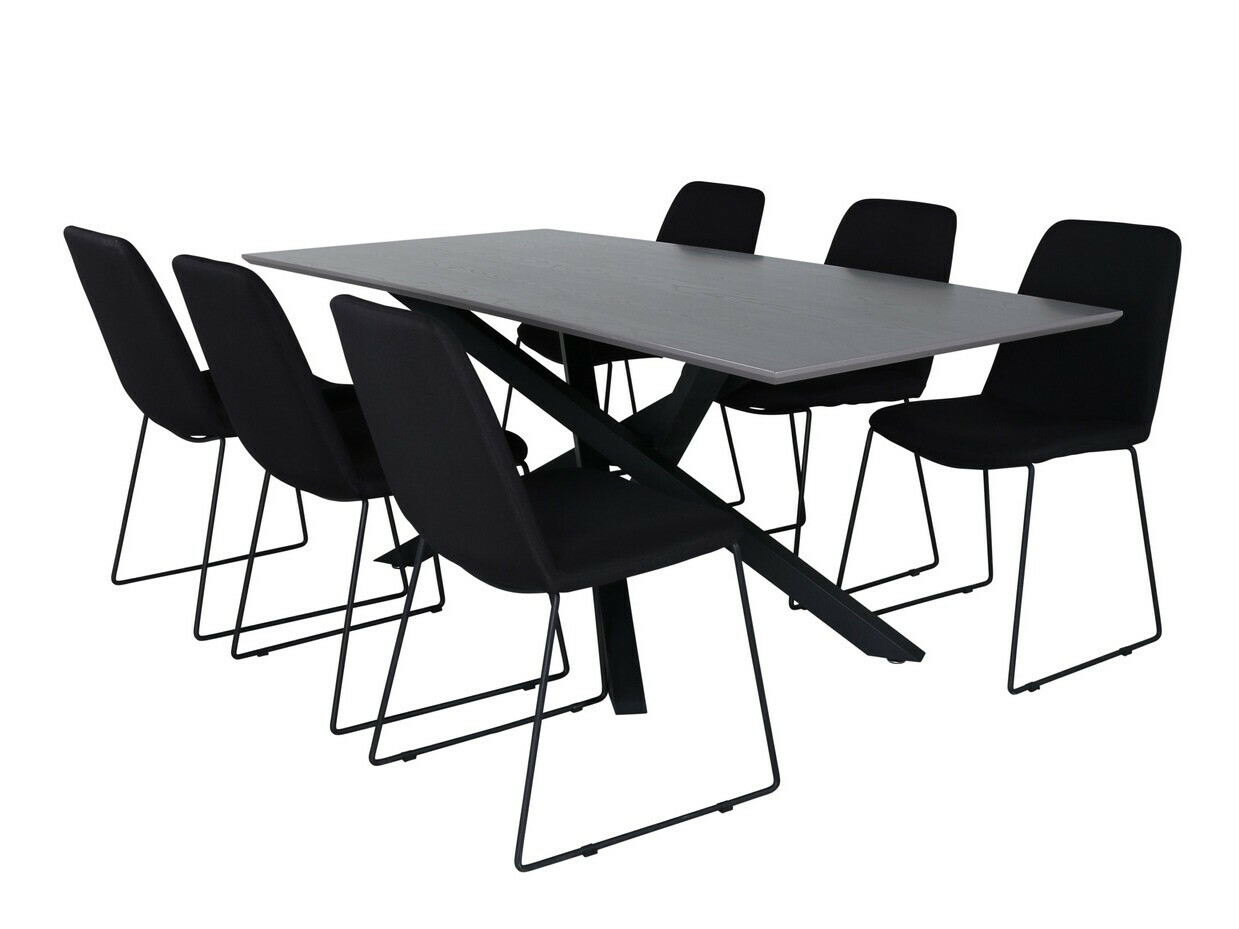 Conjunto de mesas y sillas para comedor Dallas 2698