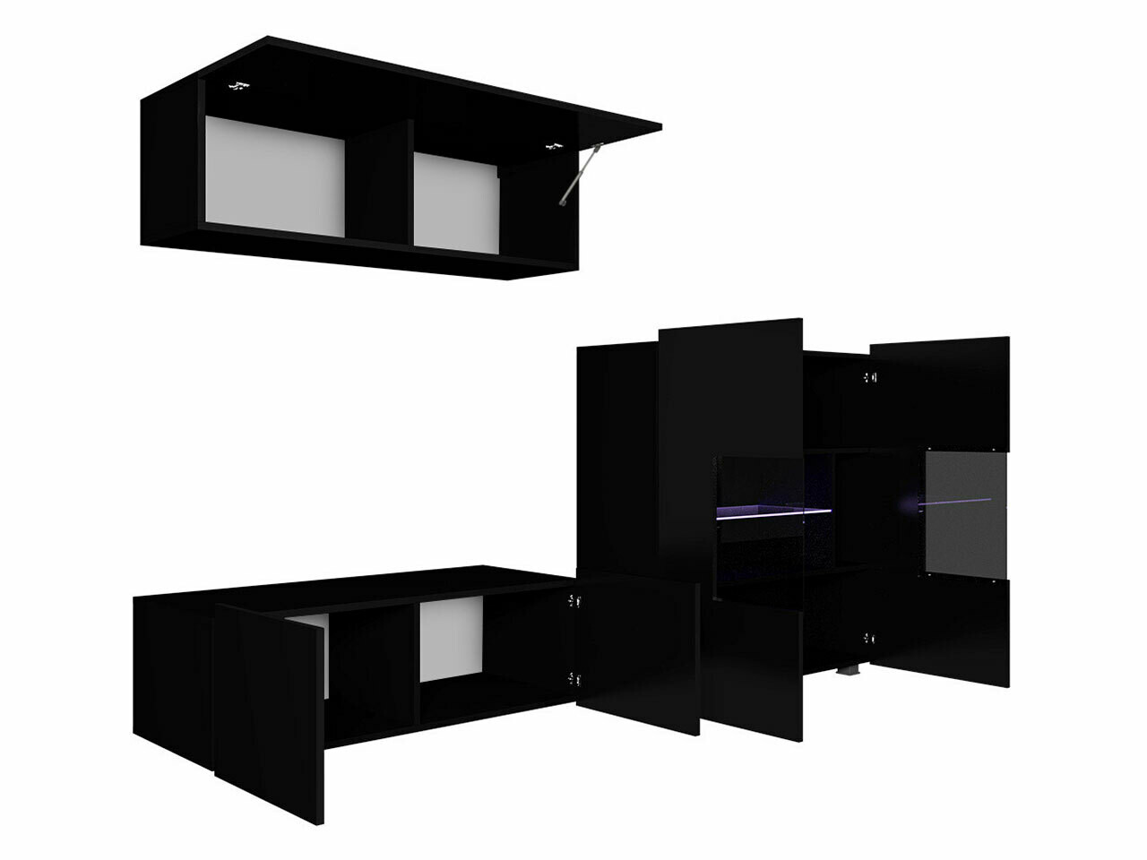 Conjunto de salón Tivdalu 113 (Roble dorado)