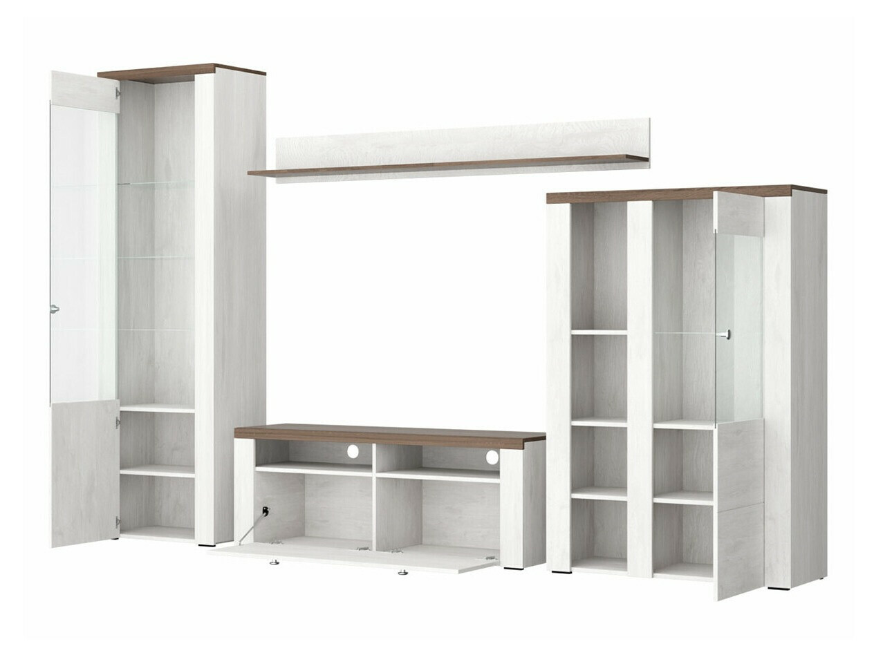 Conjunto de salón Salelbo 100 (Cebolla de alerce + Trufa roble)