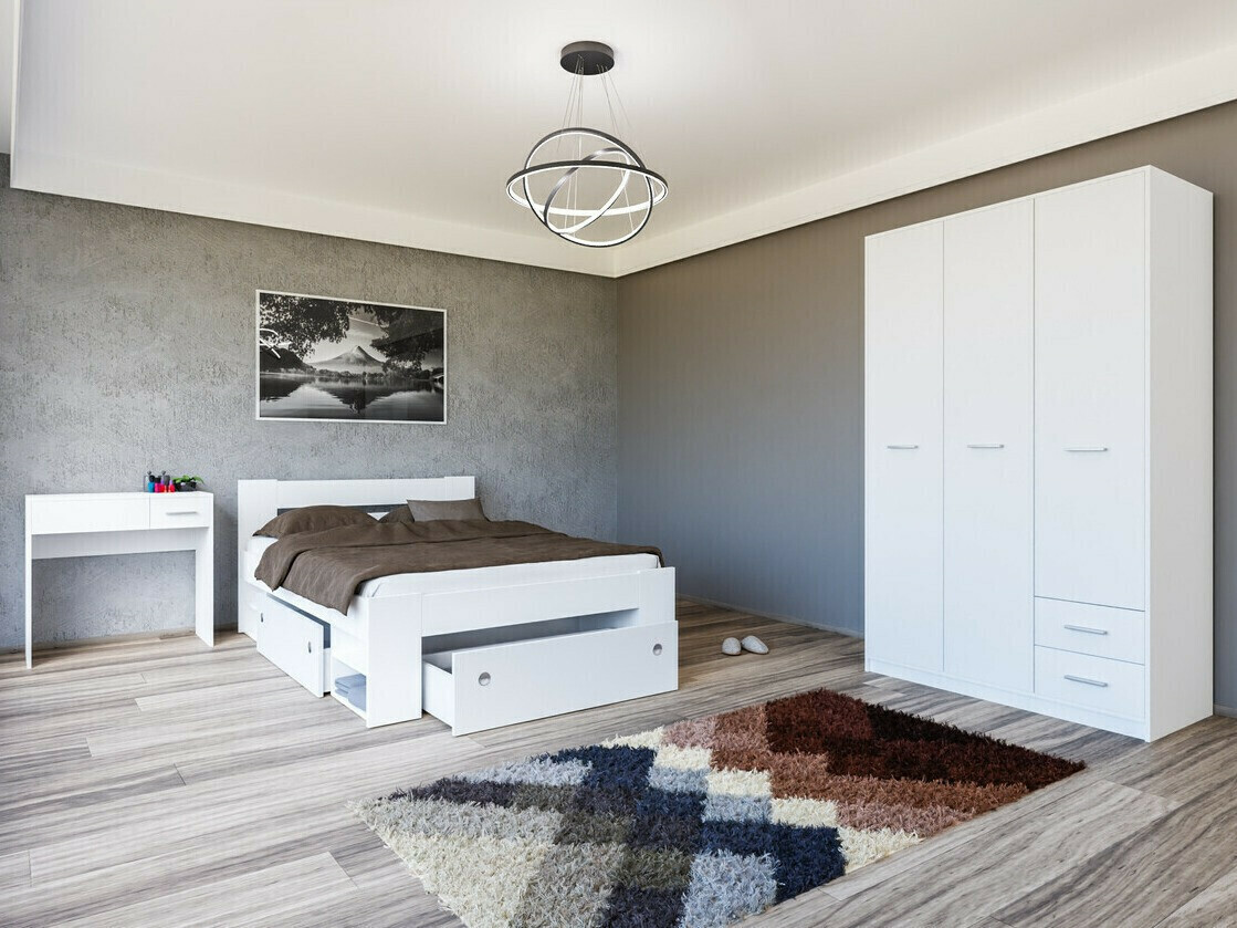 Cama Novsore 128 (Blanco)