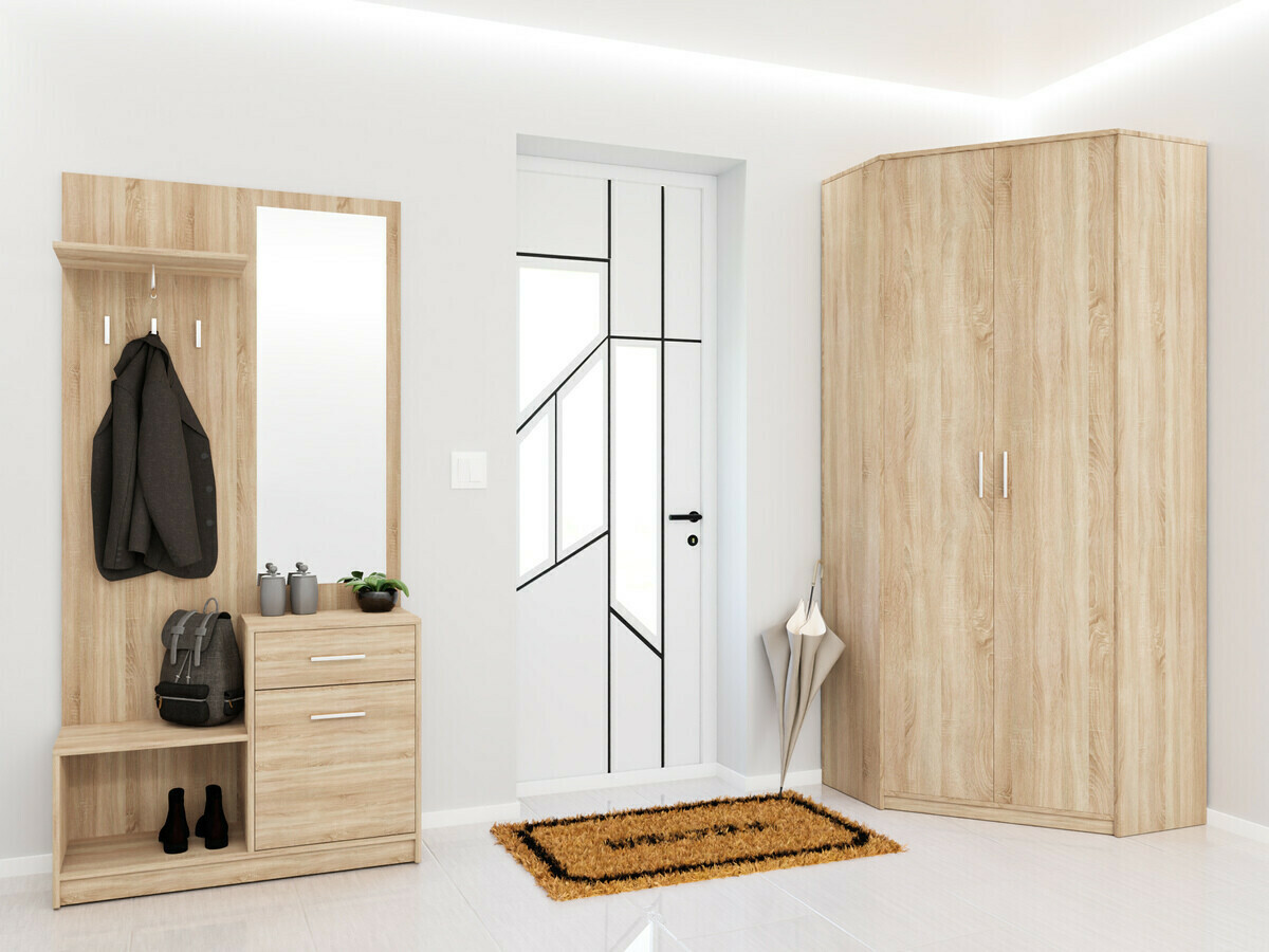 Conjunto para recibidor Novsore 145 (Roble Sonoma)