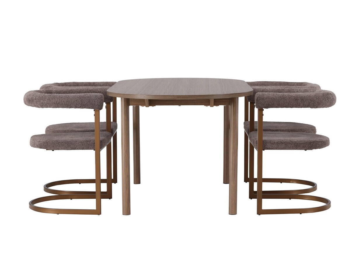 Conjunto de mesas y sillas para comedor Dallas 4615