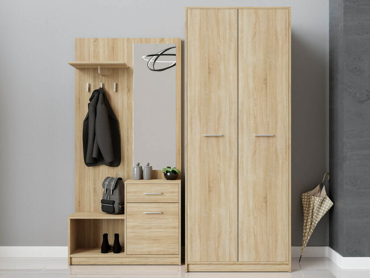 Conjunto para recibidor Novsore 146 (Roble Sonoma)