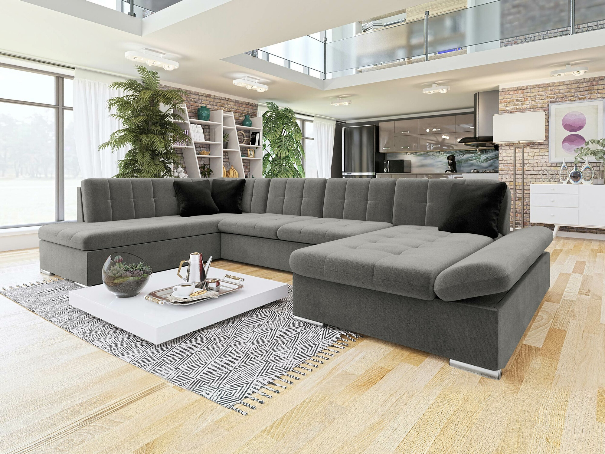 Sofá rinconero Comfivo Tilia (Manila 16 + Manila 18)