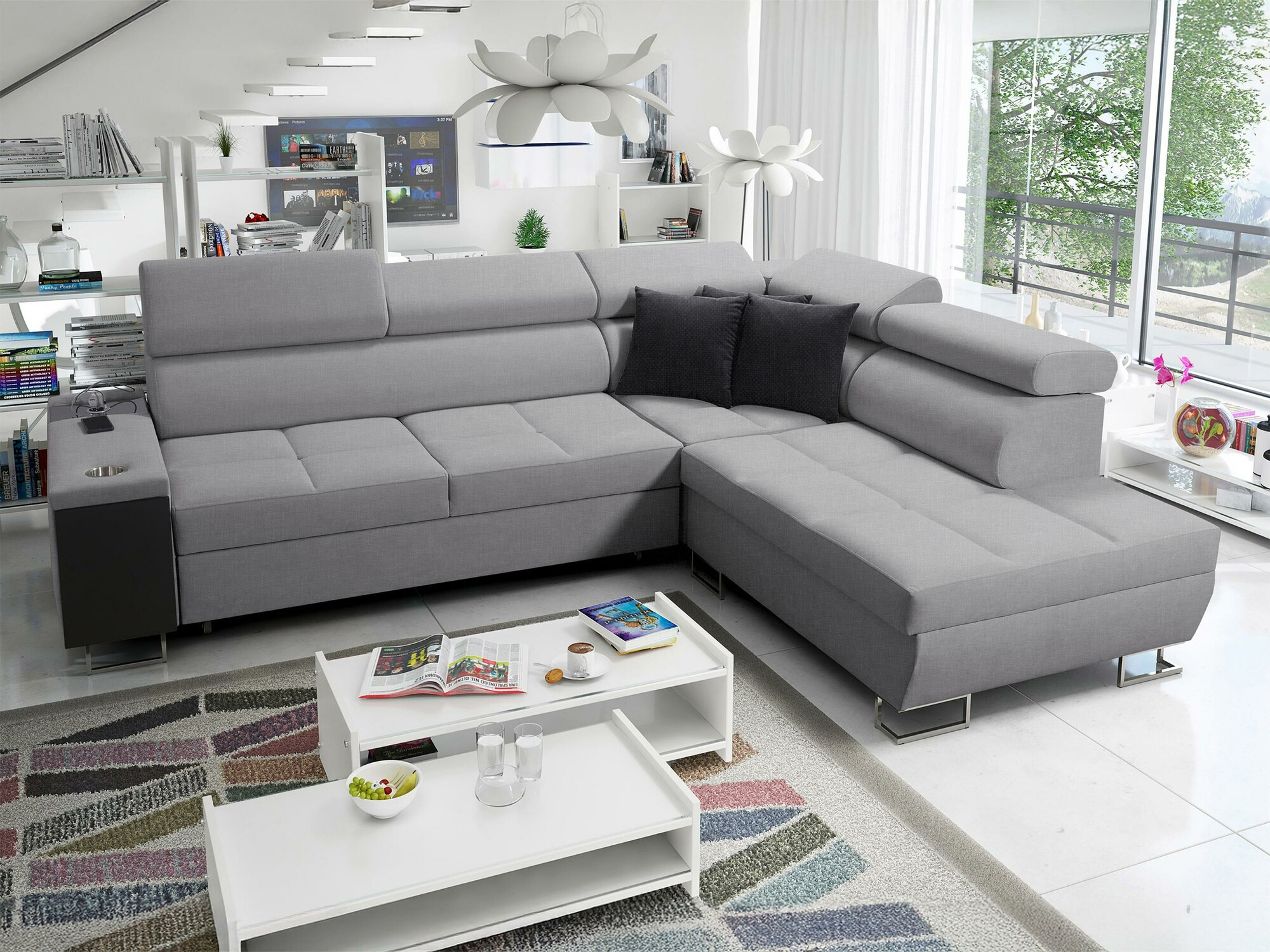 Sofá rinconero Pearland 115 (Sawana 21 + Sawana 14)