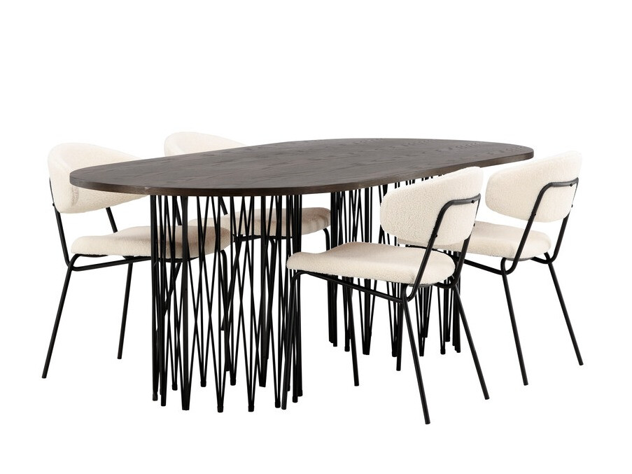 Conjunto de mesas y sillas para comedor Dallas 4623