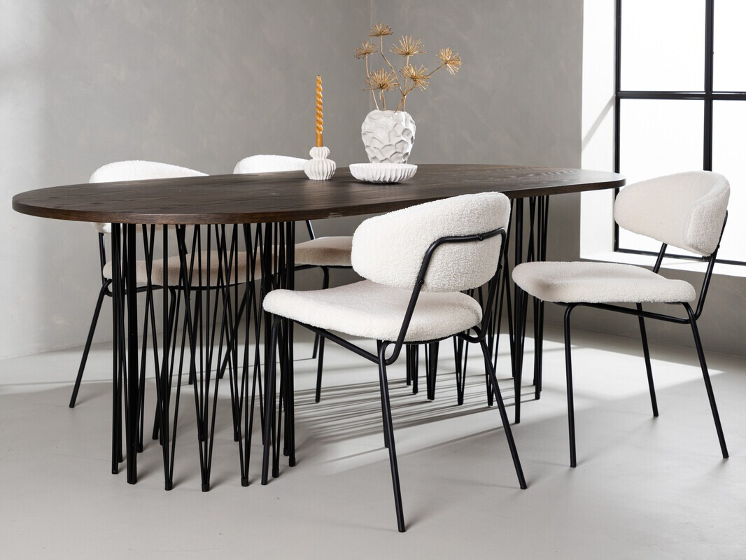 Conjunto de mesas y sillas para comedor Dallas 4623