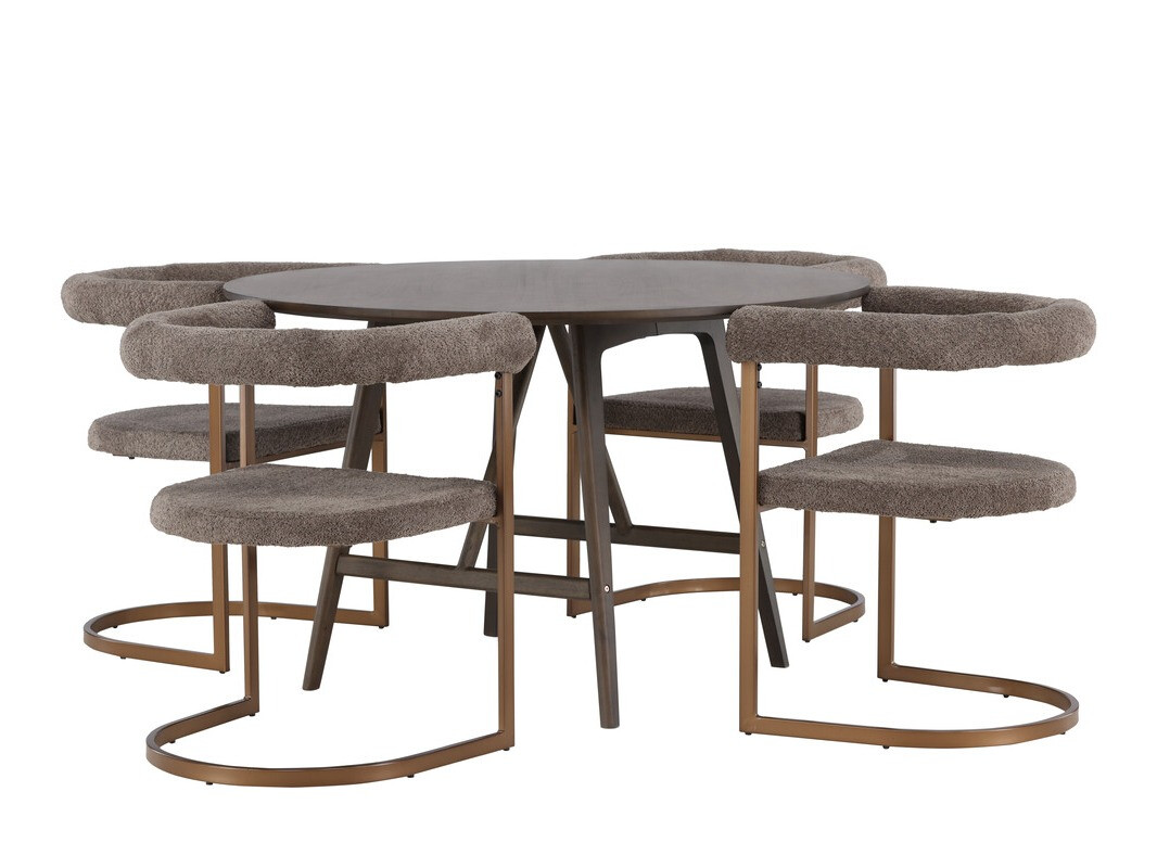 Conjunto de mesas y sillas para comedor Dallas 4624