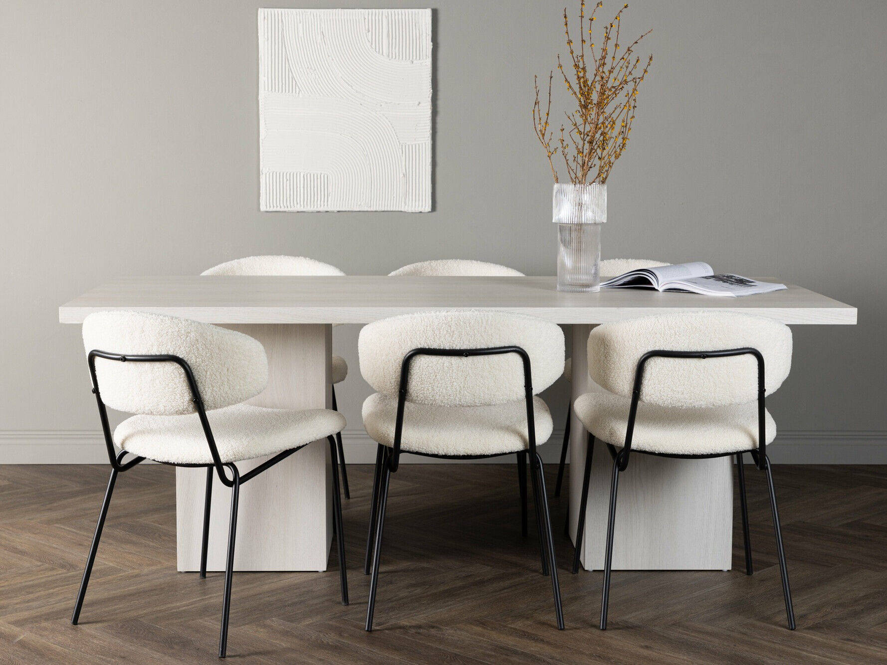 Conjunto de mesas y sillas para comedor Dallas 4625