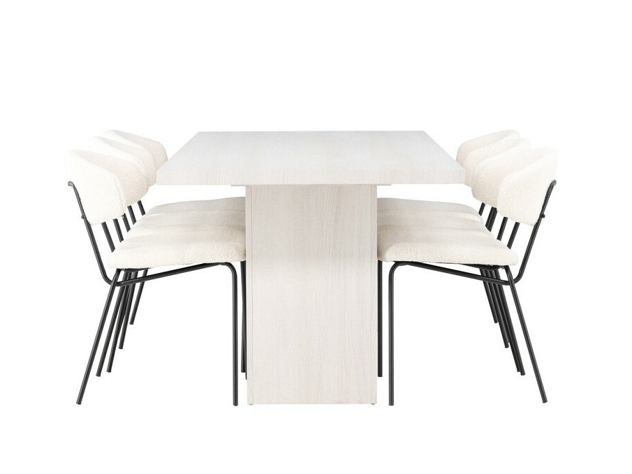 Conjunto de mesas y sillas para comedor Dallas 4625