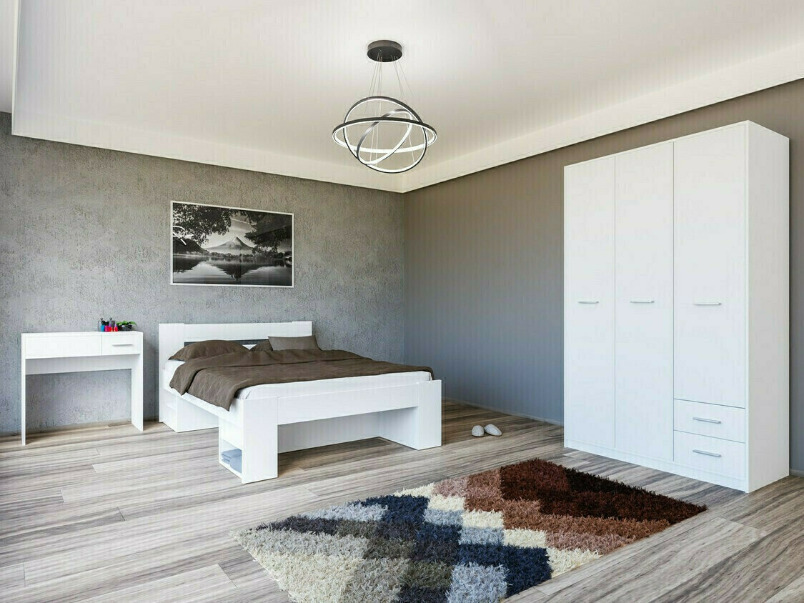 Conjunto de dormitorio Novsore 144 (Blanco)