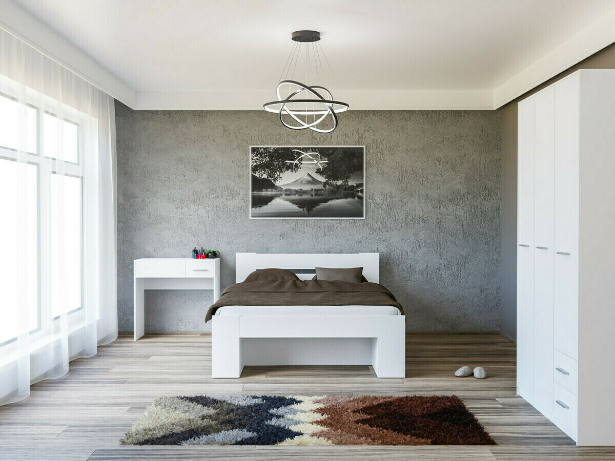 Conjunto de dormitorio Novsore 144 (Blanco)