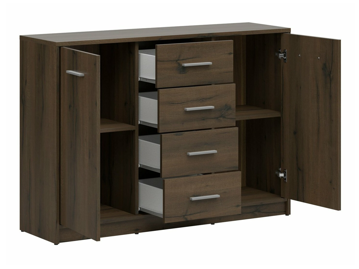 Cómoda Novsore 118 (Roble oscuro)
