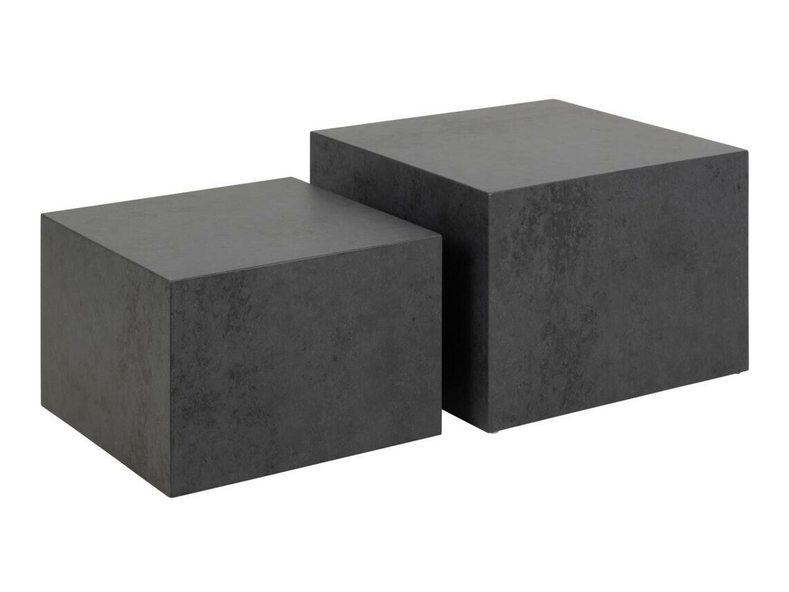 Conjunto mesa de centro Norsica 603 (Negro)