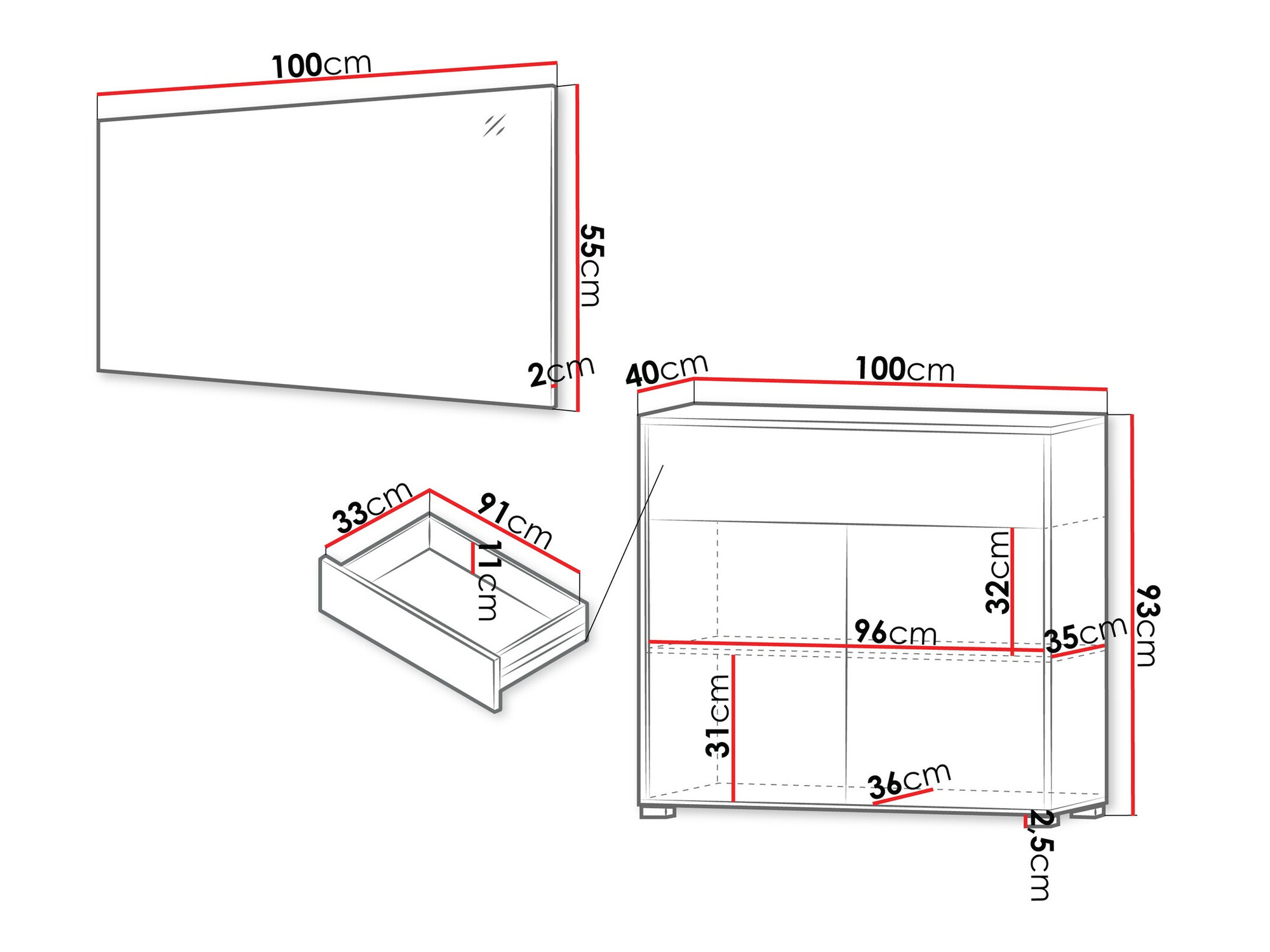 Conjunto para recibidor Comfivo Fersoe 116 (Cachemira)