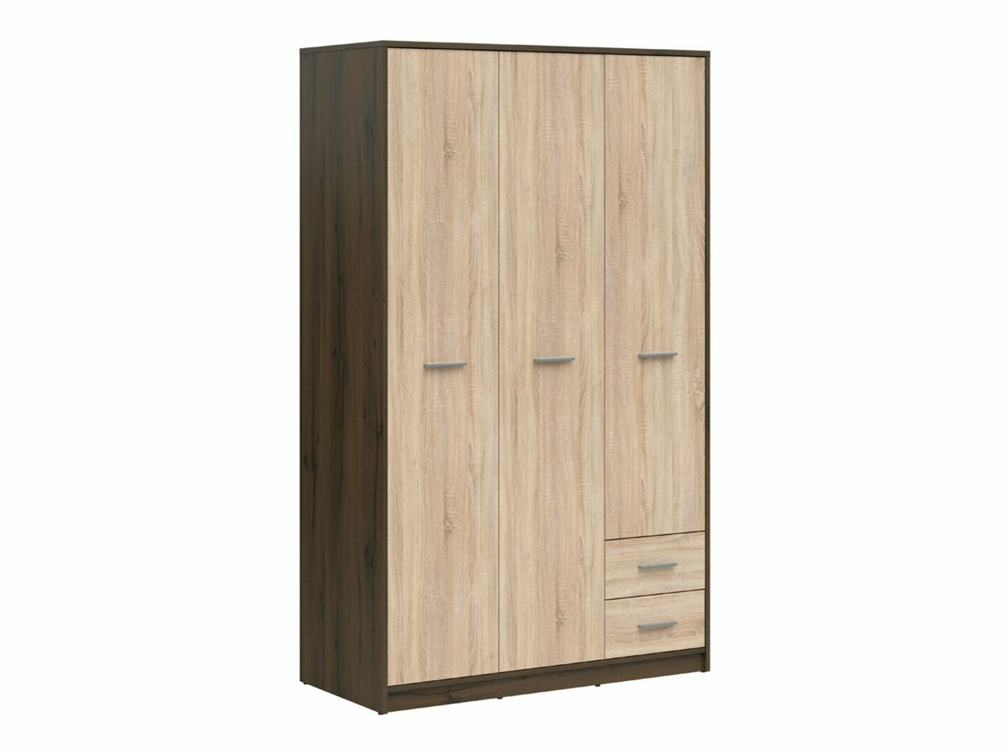 Armario Novsore 134 (Roble oscuro + Roble Sonoma)