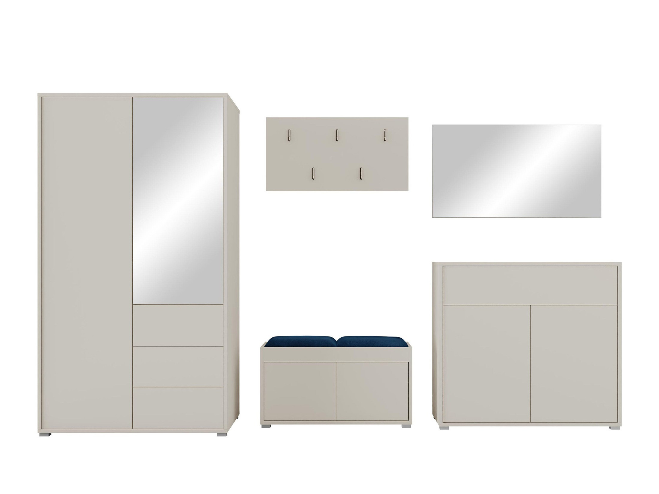 Conjunto para recibidor Comfivo Tutela V (Cachemira)