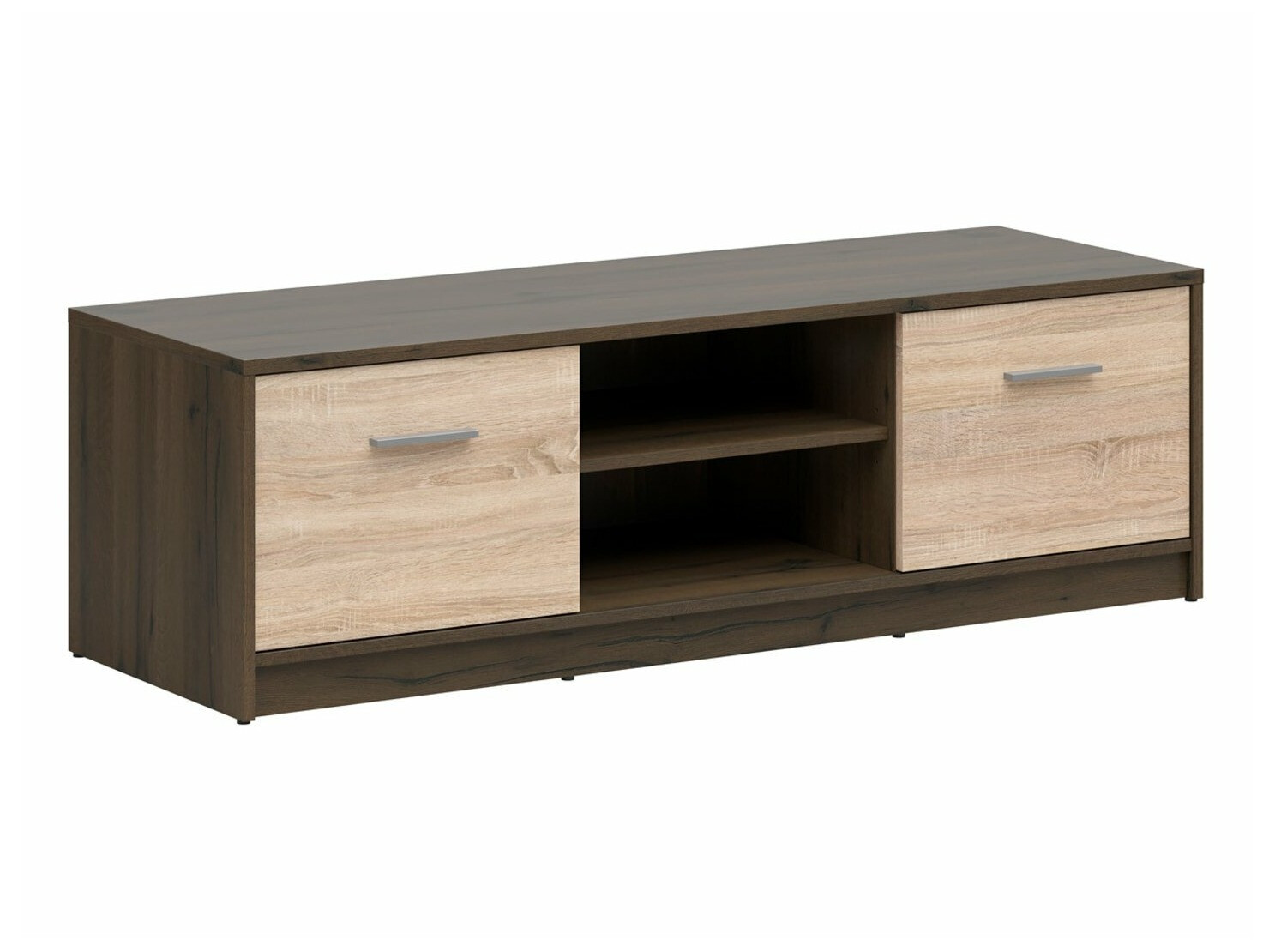 Mueble TV Novsore 100 (Roble oscuro + Roble Sonoma)