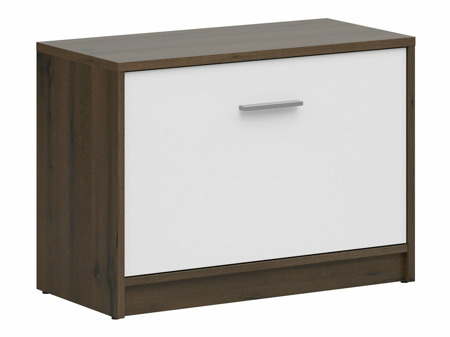 Zapatero Novsore 111 (Roble oscuro + blanco)