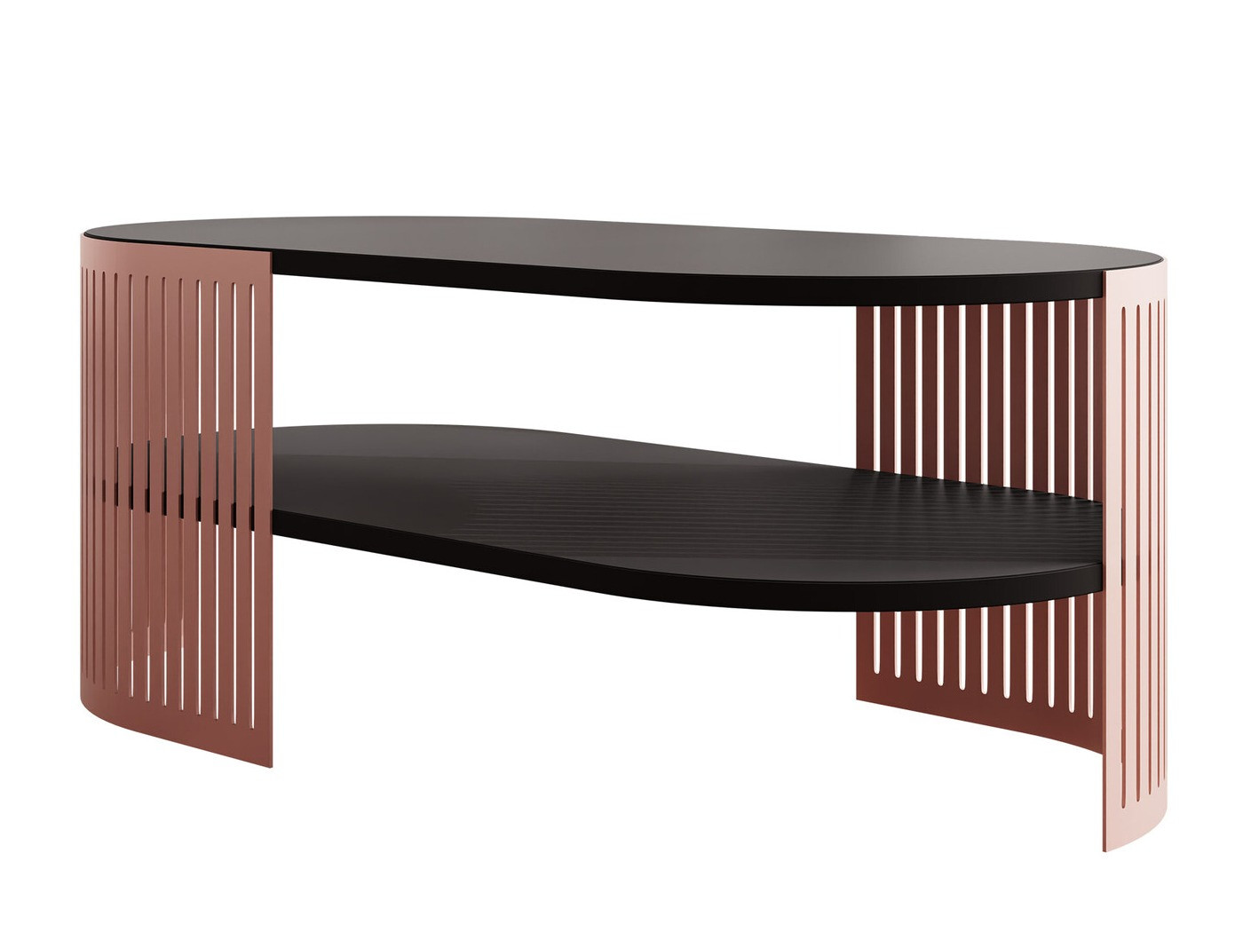 Mesa de centro Evanola 108 (Rosa + Negro)