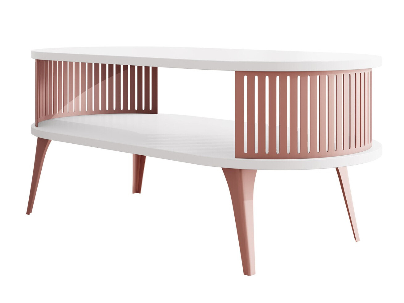 Mesa de centro Vitum V (Rosa + Blanco)