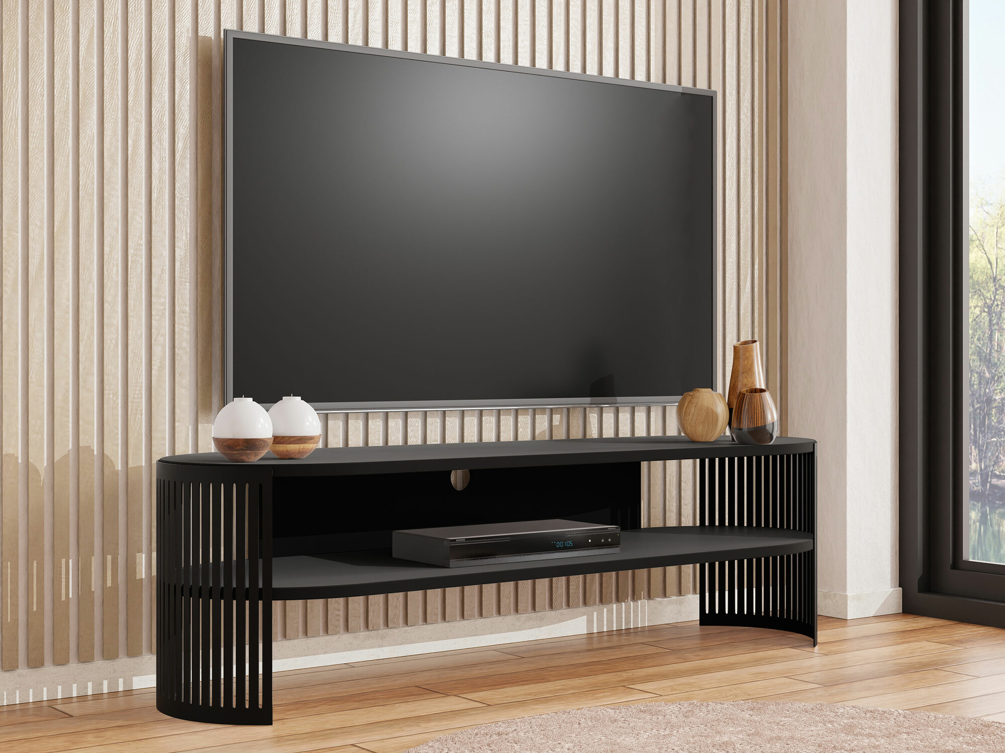 Mueble TV Sordore 121 (Negro)
