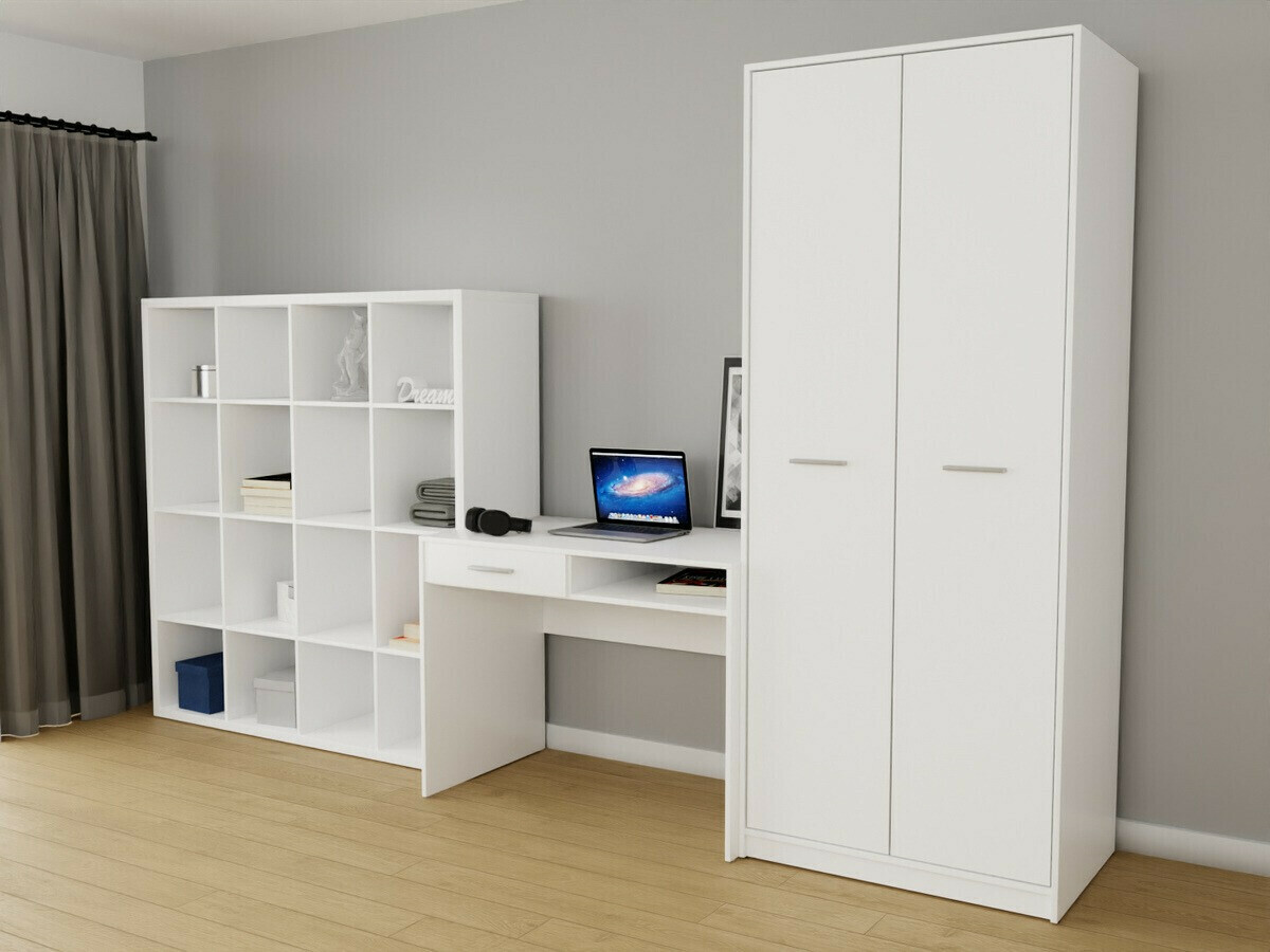 Conjunto para oficina en casa Novsore 153 (Blanco)