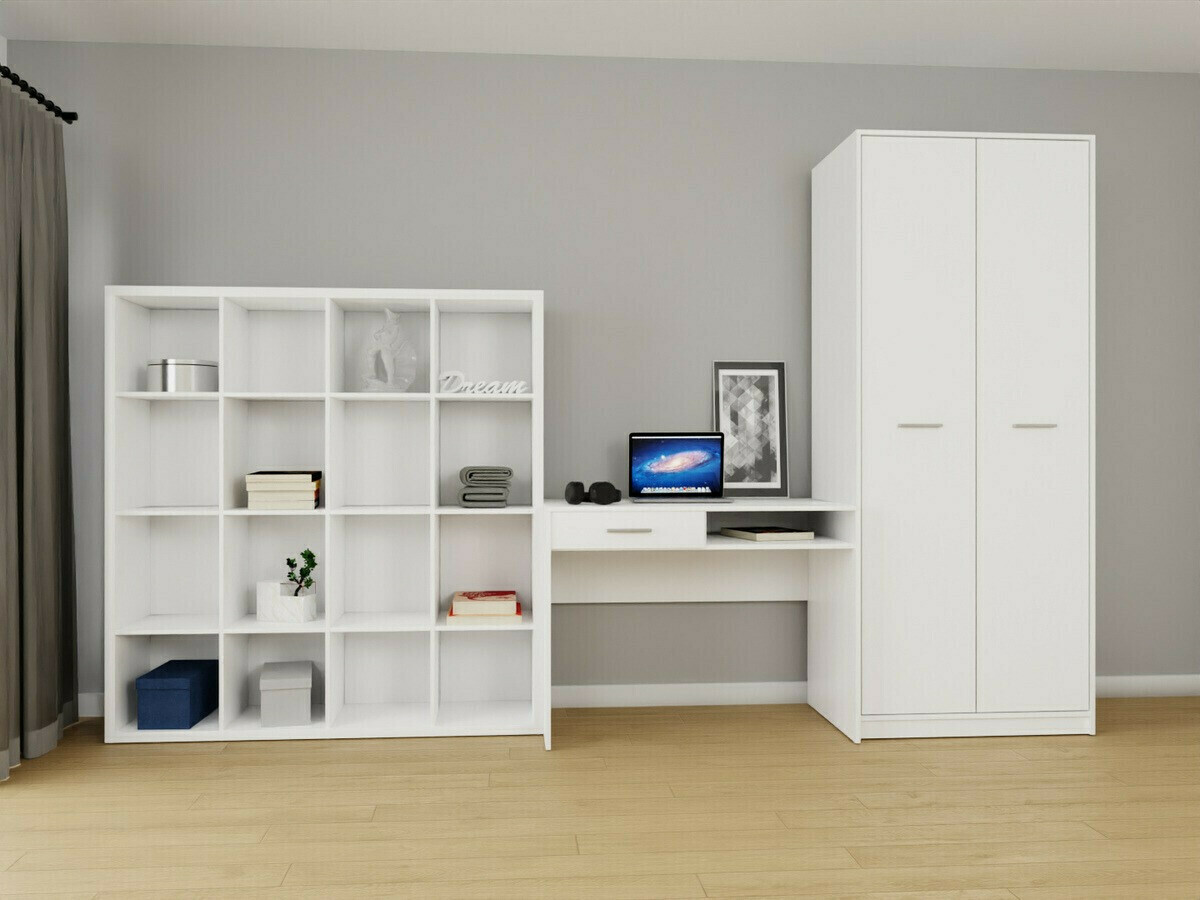 Conjunto para oficina en casa Novsore 153 (Blanco)