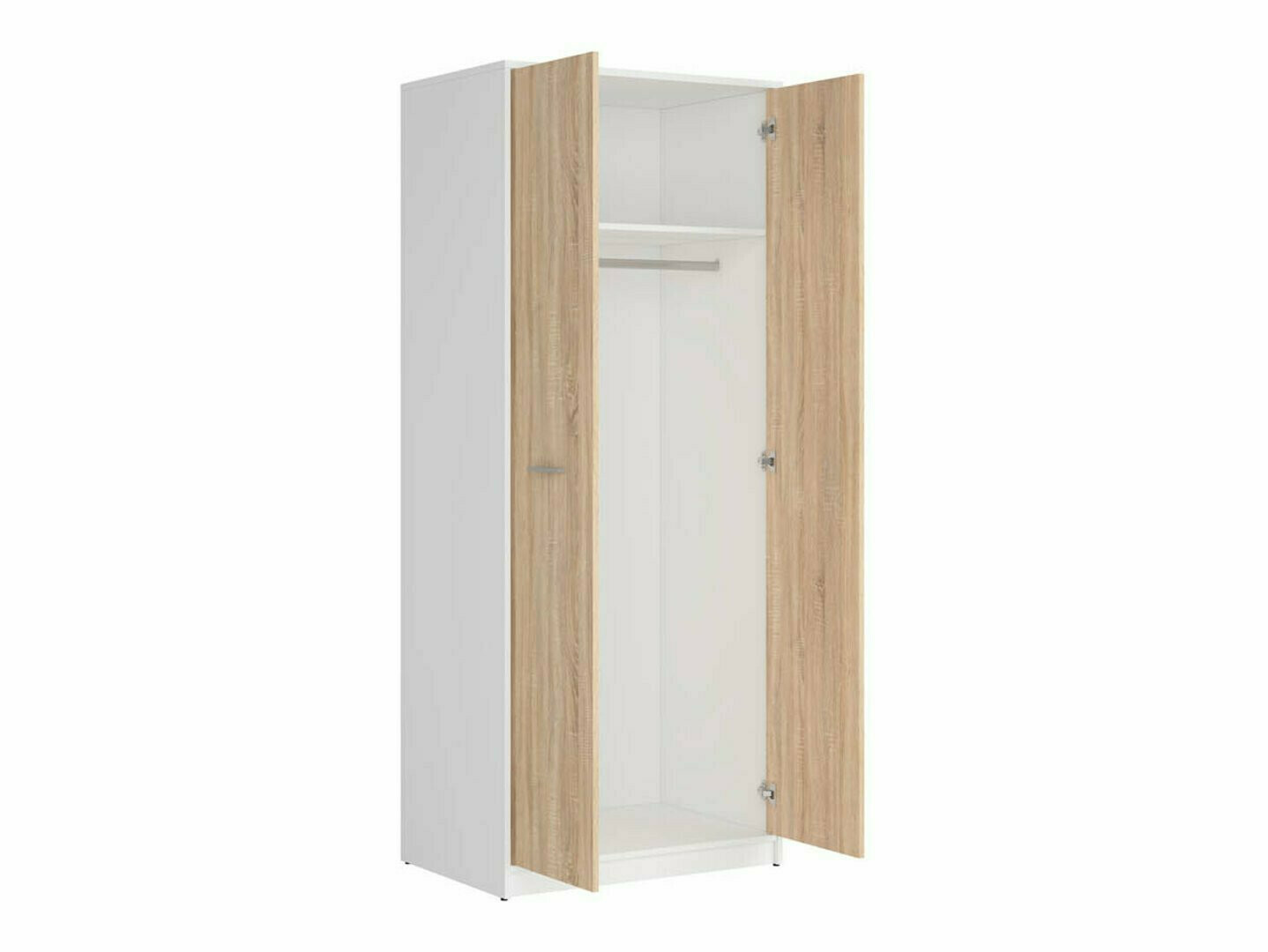 Conjunto para recibidor Novsore 152 (Blanco + Roble Sonoma)