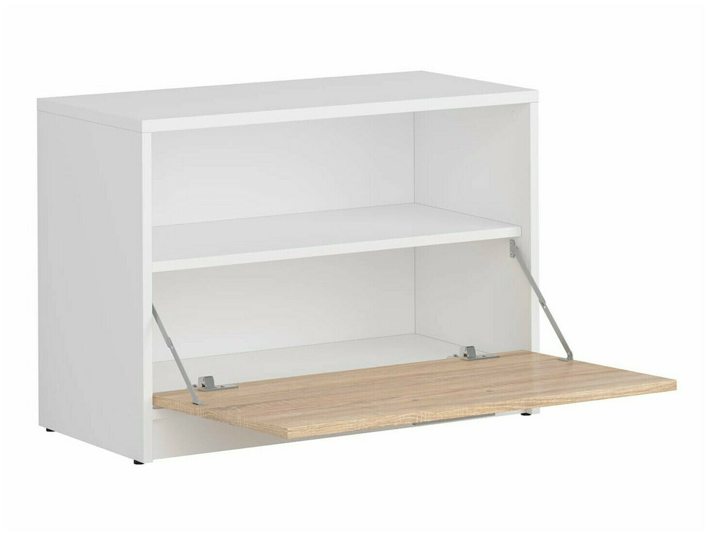 Conjunto para recibidor Novsore 152 (Blanco + Roble Sonoma)